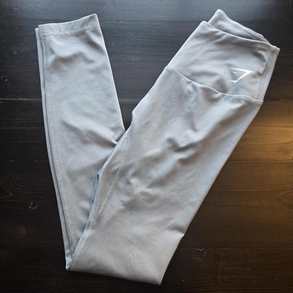 Gymshark Training 7/8 Length Leggings Gray Womens Small Active Yoga Workout